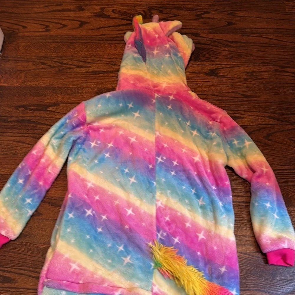 Girls Unicorn Onesie Hooded Animal Costume for Girls